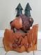 Bison Buffalo Wood Carving by Gary & Marilyn Betlach Wisconsin Stump Large Decor