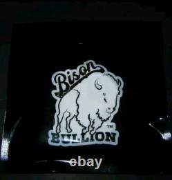 Bison Bullion 10 Troy Oz END THE FED Round. 9999 Fine Silver! Sealed! 