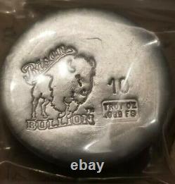 Bison Bullion 10 Troy Oz Silver Round. 999 Fine Silver! Silver is Rising