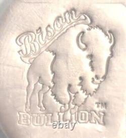 Bison Bullion 4 Troy Oz Silver Round. 999 Fine Silver! SEE ITEM DESCRIPTION