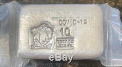 Bison Bullion C-19 10 Oz Silver Bar Mint Sealed Only 120 Mintage