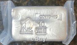 Bison Bullion C-19 10 Oz Silver Bar Mint Sealed Only 120 Mintage