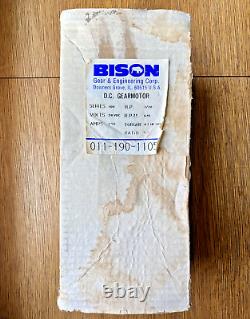 Bison DC Gearmotor model 011-190-1105, 1/20 hp, 24 vdc, 51 gear ratio, NIB