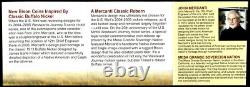 Bison Dollar 1 Oz Silver Ms70 1st Day Issue Mercanti Auto 1 Of 125