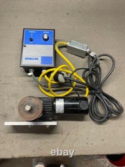 Bison Drive Control with Bodine Gearmotor Drive for DOUBLE E and SVECOM Goldenrod