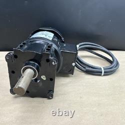 Bison Gear & Engineering AC Gearmotor 014-248-2019 1/6HP 115V 191 Ratio