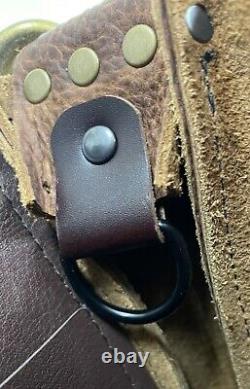 Bison Leather Muzzleloader Possible Bag And Ball Bag Belt Pouch Made In The USA