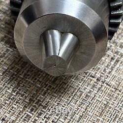 Bison NMTB 30 Taper Adapter & Accu-Pro 1/32-1/2 Ball Bearing Drill Chuck (E2)
