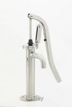Bison Pumps Stainless Steel SHALLOW Well Emergency Manual Water Hand Pump