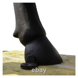 Bison Statue Life Size Bronze Painted Buffalo Sculpture, No Rust Aluminum