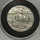 Bison Wildlife Series Proof Coin 2 Troy Oz. 999 Fine Silver Round Medal Buffalo