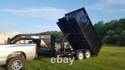 Brand New Rolloff Trailer Includes 1 15 Yard 14' Roll off Container