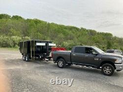 Brand New Rolloff Trailer Includes 1 15 Yard 14' Roll off Container