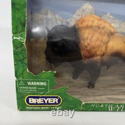 Breyer No. 3810 American Bison North America Wildlife 2005 Very Rare in Box NOS