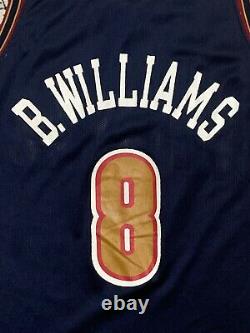 Brian Williams aka Bison Dele Champion Jersey Denver Nuggets 44 Large NBA Jordan