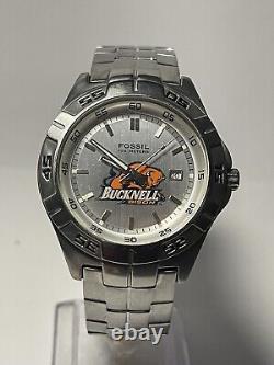 Bucknell Bison NCAA Stainless-Steel Watch by Fossil NEW (RARE)