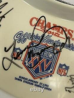 Buffalo Bills Autographed Super Bowl XXV Memorabilia- VERY RARE Stadium Visor