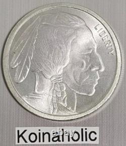 Buffalo Bison Indian 1oz. 999 Fine Silver Round, VARIOUS DESIGNS, Fast Ship