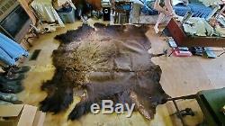 Buffalo Bison Robe Hide Rug with tail