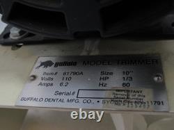 Buffalo Dental 61790A Wet Model Trimmer Leeson 100006.00 1/3hp 1725rpm Motor B71