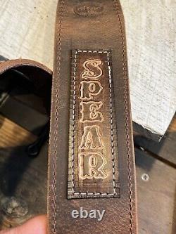 Buffalo Leather Rifle Sling Handmade Strap Personalized Made in USA