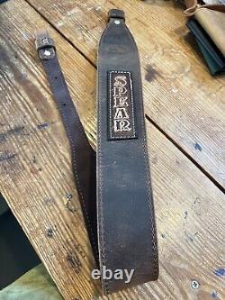 Buffalo Leather Rifle Sling Handmade Strap Personalized Made in USA