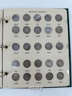 Buffalo Nickel Collection 1913 to 1938 Album