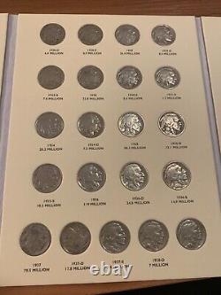 Buffalo Nickel Set in book