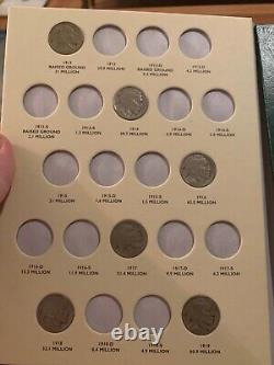 Buffalo Nickel Set in book