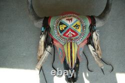 Buffalo Skull Art Native American Artist Mouka G2U