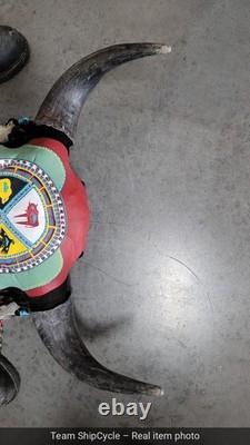Buffalo Skull Art Native American Artist Mouka G2U