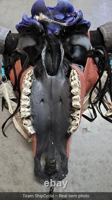 Buffalo Skull Art Native American Artist Mouka G2U