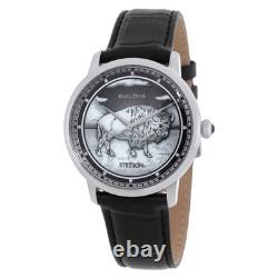 Bulova Bison Automatic Black Dial Men's Watch 96A333