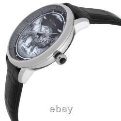Bulova Bison Automatic Black Dial Men's Watch 96A333