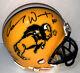 CARSON WENTZ AUTOGRAPHED SIGNED NORTH DAKOTA STATE BISON MINI HELMET wCOA