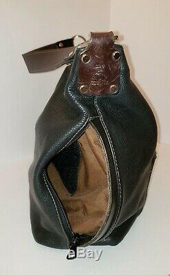 CORONADO LEATHER BISON Buffalo CCW conceal carry tote holster, lock/key, comfy