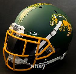 CUSTOM NORTH DAKOTA STATE BISON Schutt XP Authentic GAMEDAY Football Helmet