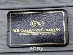 Case Numismatists Series Trapper Knife w Coins in Box Buffalo Bison Nickels