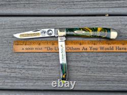 Case Numismatists Series Trapper Knife w Coins in Box Buffalo Bison Nickels
