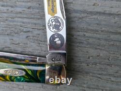 Case Numismatists Series Trapper Knife w Coins in Box Buffalo Bison Nickels