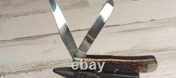 Case XX White Bison By Santa Fe Stoneworks 6254 SS Trapper Knife