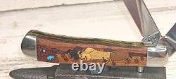 Case XX White Bison By Santa Fe Stoneworks 6254 SS Trapper Knife