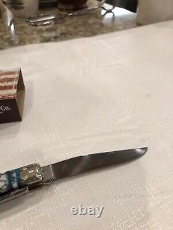 Case xx Brian Yellowhorse Trapper Knife Custom Design. Bison New Mint