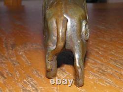 Cast Iron Arcade Bison Buffalo Still Bank 4.5 Good Looking Bank Take A Look