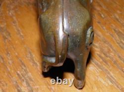 Cast Iron Arcade Bison Buffalo Still Bank 4.5 Good Looking Bank Take A Look