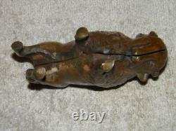 Cast Iron Arcade Bison Buffalo Still Bank 4.5 Good Looking Bank Take A Look