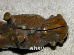 Cast Iron Arcade Bison Buffalo Still Bank 4.5 Good Looking Bank Take A Look