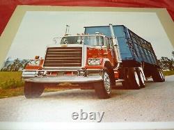 Chevrolet Bison Dealership Display Picture Poster on Cardboard Big Rig Truck