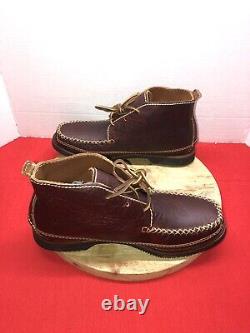 Chippewa American Bison Handsewn Chukka Boots Vibram Sole 30103 Men Size 10.5D