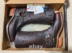 Chippewa Bison Buffalo Leather Harness Motorcycle Cowboy Snip-Toe 12 Boots 7EE